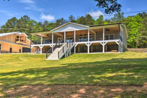 Lavonia Lakefront Getaway - Private Boat Dock